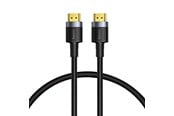 Kabel wyswietlacza - Baseus Cafule 4KHDMI Male To 4KHDMI Male Adapter Cable 1m Black - CADKLF-E01