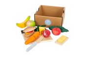 Zabawa w udawanie - Small Foot Wooden Cut and Play Food Lunch Set 2 - 12331