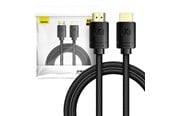 Kabel wyswietlacza - Baseus High Definition Series HDMI 2.1 cable 8K 60Hz 3D HDR 48Gbps 2m (black) - CAKGQ-K01