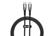 Kabel USB - Baseus USB-C cable for USB-C  Glimmer Series 100W 1m (Black) - CADH000701