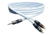Kabel audio - Supra Biline MP-RCA Audiocable 3.5 mm jack - RCA Ice Blue 2 m - 1001900750