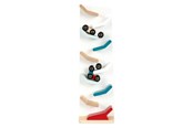 Zabawki drewniane - Small Foot Wooden Motorway Tower with Cars 3 pcs - 12400