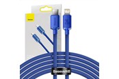 Kabel USB - Baseus Crystal Shine cable USB-C to Lightning 20W PD 2m (blue) - CAJY000303