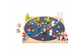 gry-planszowe-karciane-i-kosci - Small Foot - Wooden Ludo Game Space Travel - 11452