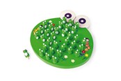 gry-planszowe-karciane-i-kosci - Small Foot - Wooden Game Solitaire Frog - 1876