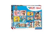Puzzle - Clementoni Puzzles PAW Patrol 10in1 Podłoga - 20270