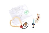 Figurki - Small Foot - Doctor's Coat with Wooden Accessories - 12225