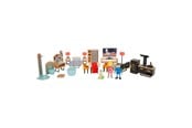 Lalki i akcesoria - Small Foot - Wooden Dollhouse Furniture Modern Com - 11742