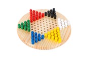 gry-planszowe-karciane-i-kosci - Small Foot - Halma Wooden Board Game - 2940