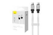 Kabel USB - Baseus Cable USB-C do USB-C CoolPlay 100W 2m (white) - CAKW000302