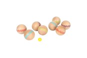 Zabawy w ogrodzie - - Wooden Jeu de Boules 9 pcs. - 12029