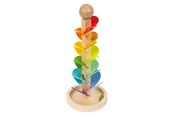 Zabawki dla niemowlat - Small Foot - Wooden Marble Run with Sounds - 1187
