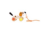 Zabawki dla niemowlat - Small Foot - Wooden Pull-along Dog - 10043