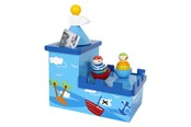 Pokój dzieciecy - Small Foot - Wooden Music Box and Piggy Bank Pirate - 5819