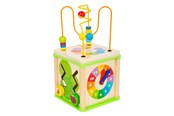Zabawki dla niemowlat - Small Foot - Wooden Activity Motor Skills Spiral 5in1 - 10074