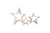 Kreatywne gry - Small Foot - Wooden Decorative Stars 3pcs. - 10212