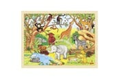 Puzzle - Goki Wooden Jigsaw Puzzle - Jungle 48pcs. Drewniany - 57892