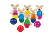 Zabawki na zewnatrz - Goki Wooden Skittles Game 9pcs. - 56943