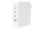 Telefon - Adapter i Ładowarka - Belkin BoostCharge Pro power adapter - GaN technology - USB 3 x USB-C - 140 Watt - WCH014BTWH