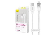 Kabel USB - Baseus Fast Charging cable  USB-A to Lightning Explorer Series 2m 2.4A (white) - CATS010102