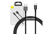 Kabel USB - Baseus Superior Series Cable USB to USB-C 66W 1m (black) - CATYS-01