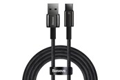 Kabel USB - Baseus Tungsten Gold Cable USB to USB-C 100W 1m (black) - CAWJ000001