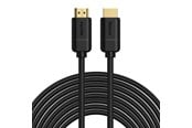 Kabel wyswietlacza - Baseus 2x HDMI 2.0 4K 30Hz Cable 3D HDR 18Gbps 8m (black) - CAKGQ-E01