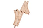 Zabawki drewniane - Eichhorn Train rails Swap track 2st. - 100006401