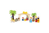 Kreatywne gry - Small Foot - Wooden Nativity Scene Playset 15dlg. - 3945
