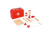 Zabawa w udawanie - Small Foot - Wooden Doctor's Set in Red Case - 11183