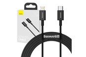 Kabel USB - Baseus Superior Series Cable USB-C to Lightning 20W PD 2m (black) - CATLYS-C01