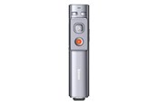 Akcesoria komputerowe - Baseus  Orange Dot Multifunctionale remote control for presentation with a laser pointer - gray - WKCD000013