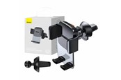 Telefon - Inne akcesoria - Baseus Easy Control Clamp car holder for grid (black) - SUYK000101
