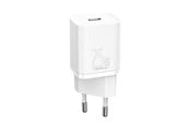 Telefon - Adapter i Ladowarka - Baseus Super Si Quick Charger 1C 25W (white) - CCSP020102