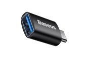 USB hub - Baseus Ingenuity USB-C to USB-A adapter OTG (Black) USB hub - 1 - Czarny - ZJJQ000001