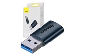 Telefon - Inne akcesoria - Baseus Ingenuity USB-A to USB-C adapter OTG (blue) - ZJJQ000103