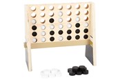 gry-planszowe-karciane-i-kosci - Small Foot - Four in 1 Line Wood Gold Edition Game - 12219
