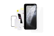 Telefon - szklo ochronne - Baseus 0.3mm Full-glass Tempered Glass Film(2pcs pack) for iPhone XS Max/11 Pro Max 6.5inch - SGBL060302