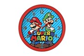 Drobiazgi - Peers Hardy - Mario Brothers Red & Blue - Zegar ścienny - 5018479116974