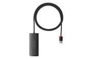 USB hub - Baseus Hub 4in1 Lite Series USB to 4x USB 3.0 1m (Black) USB hub - 4 - USB 3.0 - Czarny - WKQX030101