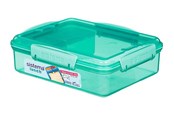 Akcesoria kuchenne - Sistema Snack Attack Duo Lunch 975ml - Green - 41482-1-9414202414823