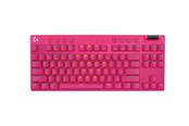 Klawiatura - Logitech G PRO X TKL - Logitech GX Brown (Tactile) - Tactile - Klawiatura gamingowa - bez bloku numerycznego - Angielski (US) - Różowy - 920-012159