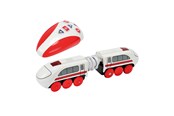 Zabawki drewniane - Eichhorn Electric Train with Remote Remote Control - 100006606