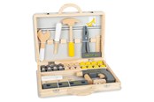 Zabawa w udawanie - Small Foot - Wooden Tool Box Miniwob 44 pcs. - 11808