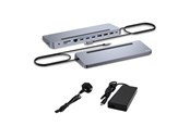 Stacja dokująca - I-Tec 11-in-1 - USB-C TB3 TB4 - 2 DP HDMI - 100W PD - C31FLAT2PDPRO100W