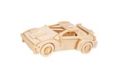 Klocki konstrukcyjne - Eureka Gepetto's Workshop Wooden Construction Kit 3D - Racecar - 52473157