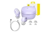 Sluchawki, zestaw sluchawkowy - Baseus Wireless Earphones Bowie WM01(Purple) - NGTW370005
