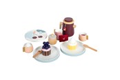 Zabawa w udawanie - Small Foot - Wooden Coffee and Tea Set Tasty 16dlg. - 12293