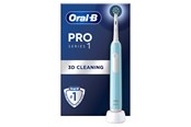 Szczoteczka elektryczna do zebów - Oral-B Elektryczna szczoteczka do zębów Pro1 Turquoise + Extra Brush Head - 8006540771914