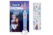 Szczoteczka elektryczna do zebów - Oral-B Elektryczna szczoteczka do zębów Vitality Pro Kids Frozen + case - 8006540773178